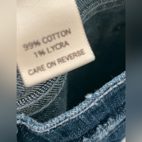 VTG Frankie B Low Rise Flared Jeans Size 8 Made in USA Western Boho - Picture 7 of 9